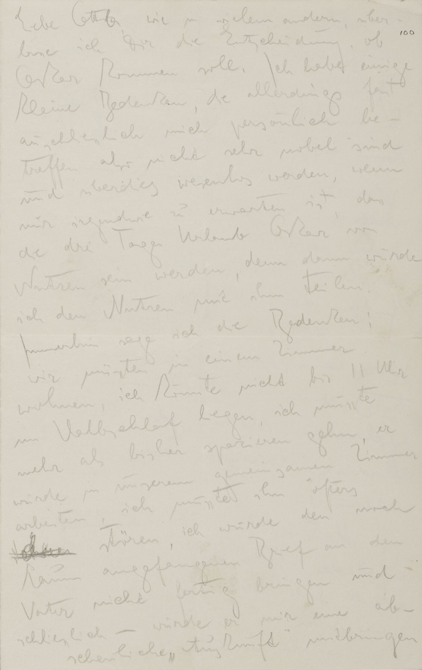 Kafka macht seine Schwester zur Verbündeten